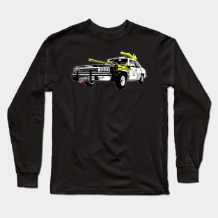 Highway Punchado Car Upgraded v. Blank Text Code Yellow Long Sleeve T-Shirt